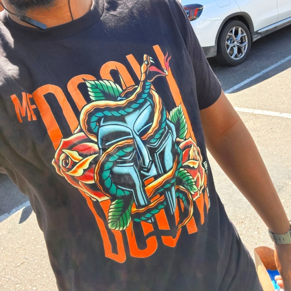 MF Doom All Caps Unisex tee